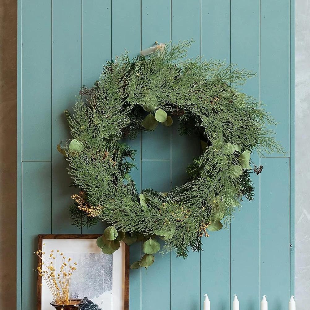 40pcs Artificial Pine Branches Faux Evergreen Decor Dried Sprigs Christmas Garland Accessories Indoor Outdoor
40pcs Artificial Pine Branches Faux Evergreen Decor Dried Sprigs Christmas Garland Accessories Indoor Outdoor