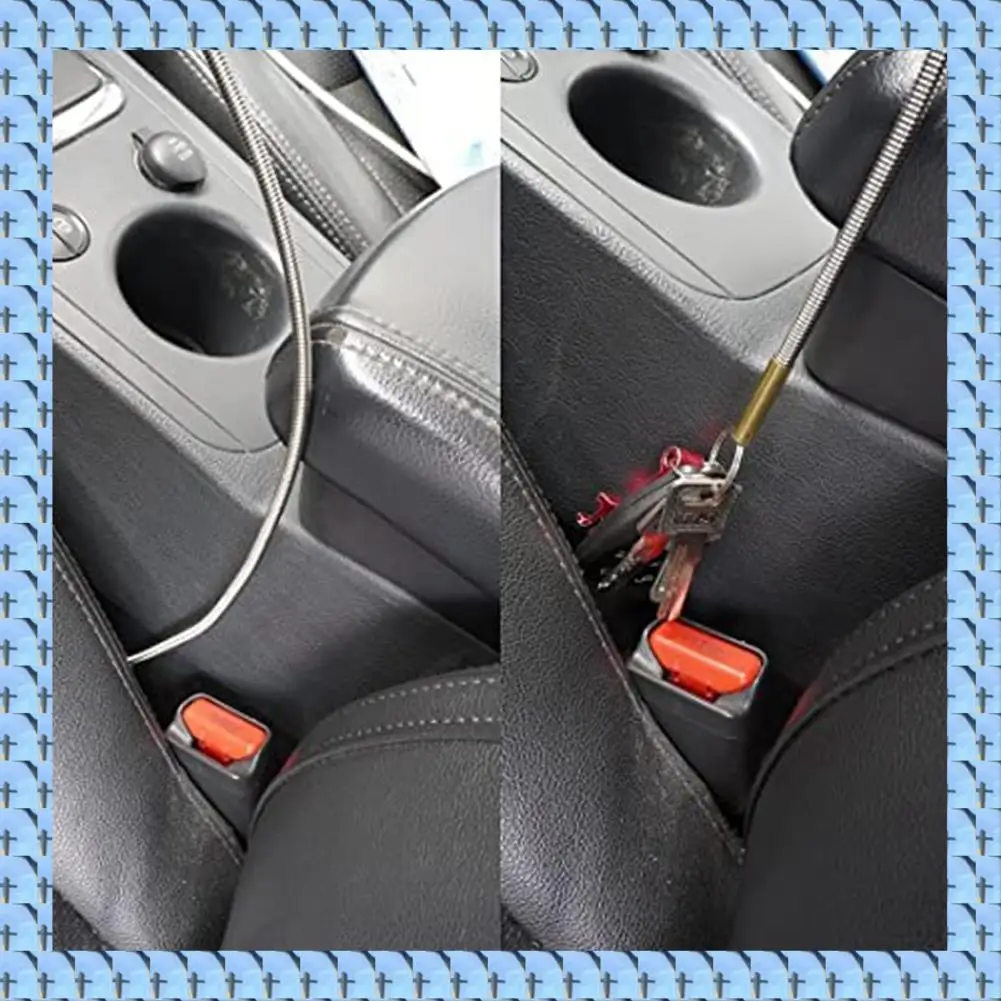 NOCM 2PCS Flexible Magnetic Pickup Tool, 23.6Inch Long Flexible Bend-It Magnet Snake Pickup, Bendable Magnetic Pickup 2LB
NOCM 2PCS Flexible Magnetic Pickup Tool, 23.6Inch Long Flexible Bend-It Magnet Snake Pickup, Bendable Magnetic Pickup 2LB