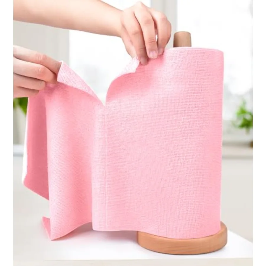 Microfiber Cleaning Cloth Roll - Tear-Away Reusable Microfiber Paper Towels, Lint-Free, Washable, 20 Sheets for Kitchen, Car, D
Microfiber Cleaning Cloth Roll - Tear-Away Reusable Microfiber Paper Towels, Lint-Free, Washable, 20 Sheets for Kitchen, Car, D