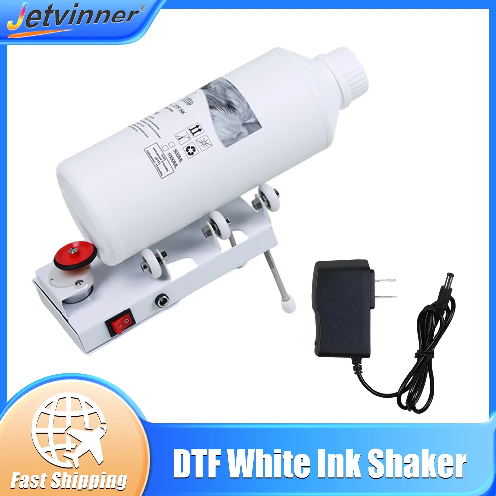DTF White Ink Shaker Prevent Ink Deposition DTG UV White Ink Shaker Rotator Precipitation Printhead Clog For 500ml/1000ml ink
DTF White Ink Shaker Prevent Ink Deposition DTG UV White Ink Shaker Rotator Precipitation Printhead Clog For 500ml/1000ml ink