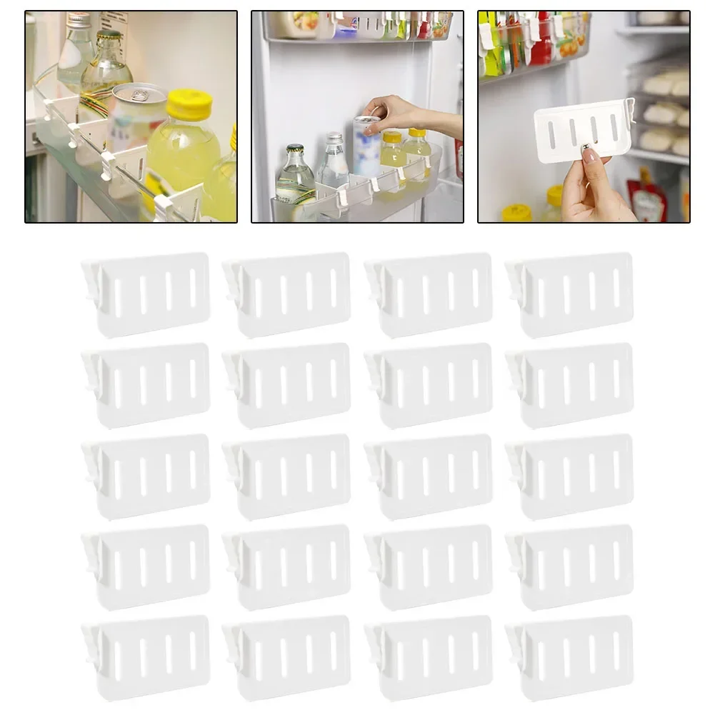 20Pcs Refrigerator Partition 10*5.5cm Fridge Organisers Fridge Divider Side Door Storage Divider Refrigerator Storage Parts
20Pcs Refrigerator Partition 10*5.5cm Fridge Organisers Fridge Divider Side Door Storage Divider Refrigerator Storage Parts