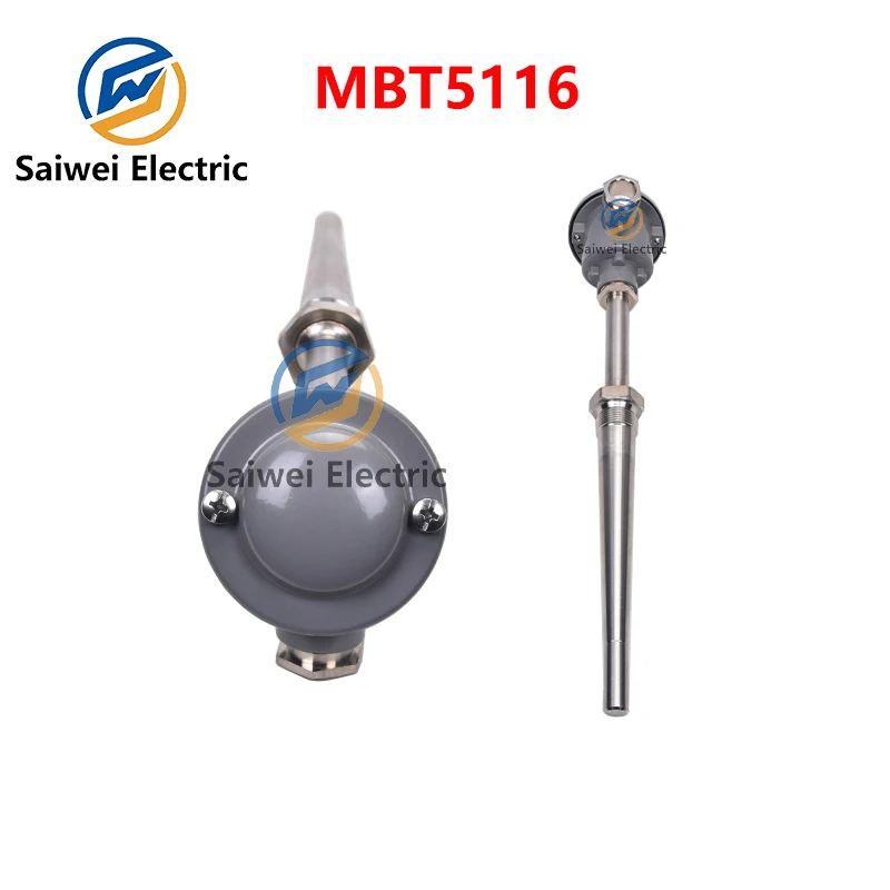 PT100 series temperature sensor MBT5116084Z8254,50 to 600 degrees
PT100 series temperature sensor MBT5116084Z8254,50 to 600 degrees