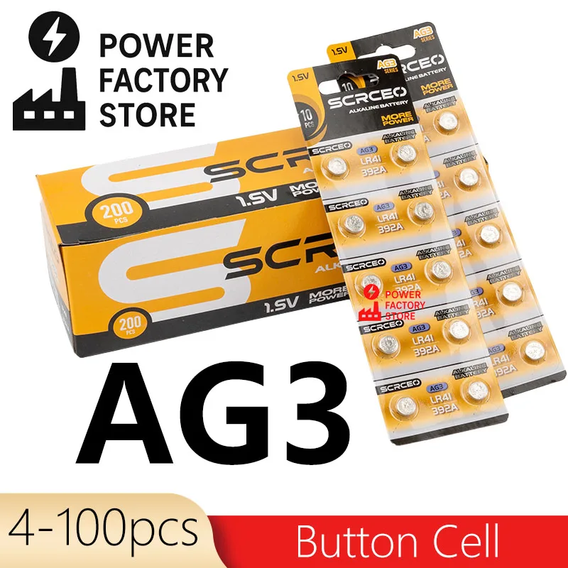 Щелочная батарея высокой емкости LR41 AG3 1,5 В — 392/384/192 для медицинских устройств, часов, калькуляторов — длительный срок службы премиум-класса
Щелочная батарея высокой емкости LR41 AG3 1,5 В — 392/384/192 для медицинских устройств, часов, калькуляторов — длительный срок службы премиум-класса