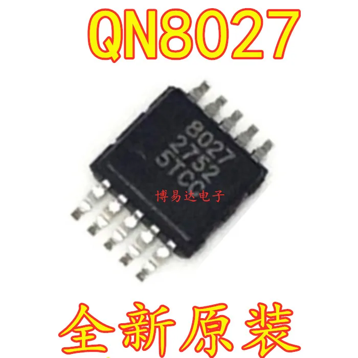 20 шт./лот QN8027 8027 FM MSOP10 инвентарь в настоящее время на складе ..
20 шт./лот QN8027 8027 FM MSOP10 инвентарь в настоящее время на складе ..