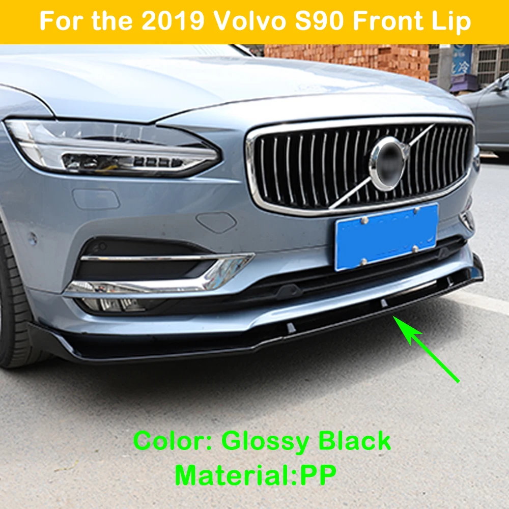 For Volvo S90 2017-2021 Car Front Bumper Lip Splitter Spoiler Diffuser Protector Body kits Tuning Exterior Accessories
For Volvo S90 2017-2021 Car Front Bumper Lip Splitter Spoiler Diffuser Protector Body kits Tuning Exterior Accessories