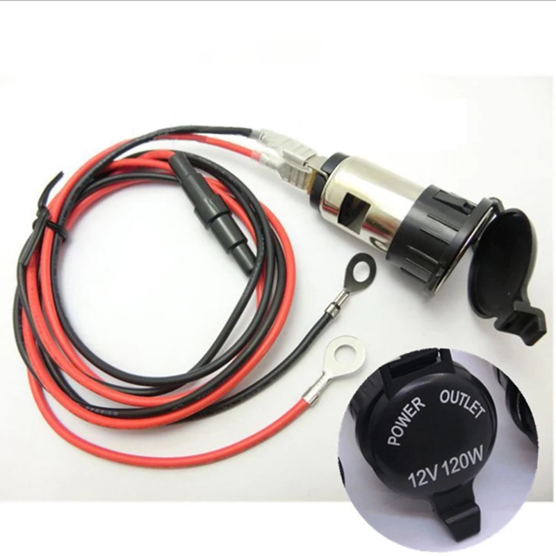 Car Cigarette Lighter Universal Socket Adapter Portable Power Socket 12V24V 120W-240W Suitable For Cars/Trucks/Motorcycles/Boats
Car Cigarette Lighter Universal Socket Adapter Portable Power Socket 12V24V 120W-240W Suitable For Cars/Trucks/Motorcycles/Boats