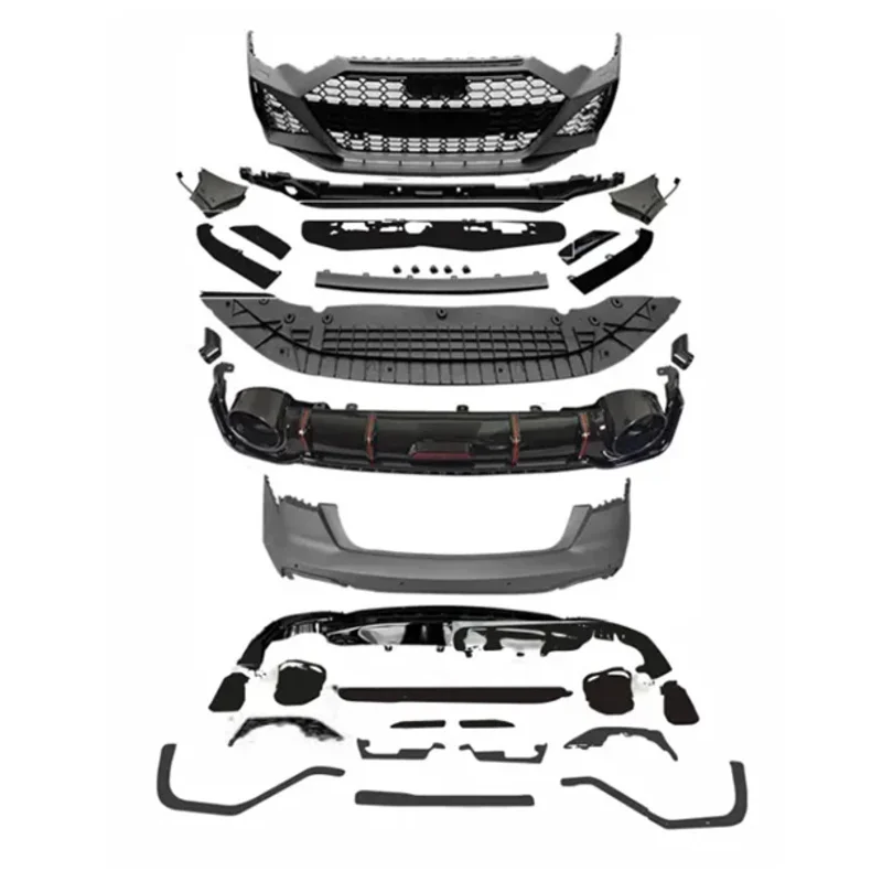Factory Direct Car Modified Front bumper Assy Upgrade Body kit for A6 change to RS6 Body kit 2019-2023
Factory Direct Car Modified Front bumper Assy Upgrade Body kit for A6 change to RS6 Body kit 2019-2023