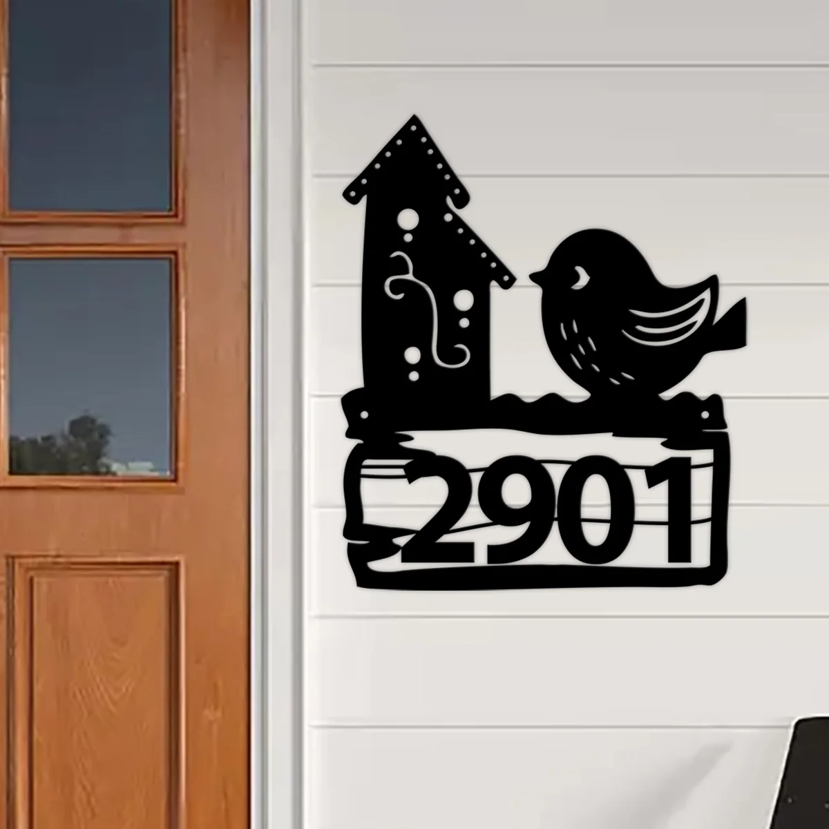 Cartoon Bird House Address Number Plaque, Custom Wall Hanging Metal Sign, Modern House Numbers,Fence Decor, Front Door Decor
Cartoon Bird House Address Number Plaque, Custom Wall Hanging Metal Sign, Modern House Numbers,Fence Decor, Front Door Decor