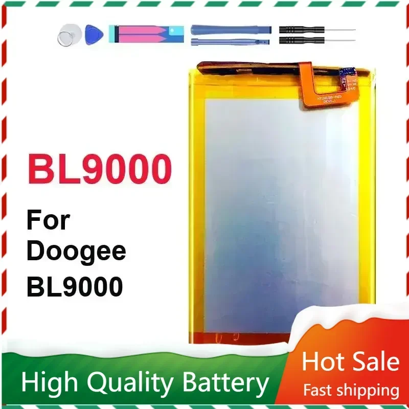 For Doogee BL9000 Mobile Phone BAT186910000 Battery 9000mah for Doogee BL9000 Phone Batterie Bateria Warranty Free Tools + NO
For Doogee BL9000 Mobile Phone BAT186910000 Battery 9000mah for Doogee BL9000 Phone Batterie Bateria Warranty Free Tools + NO