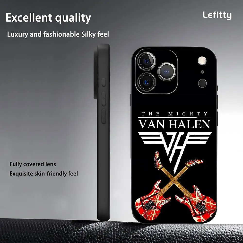 Rock Band V-Van Halen Phone Case For IPhone 17 16 15 14 13 12 11 Pro Max Plus Mini Black Frosted Soft Shell Funda
Rock Band V-Van Halen Phone Case For IPhone 17 16 15 14 13 12 11 Pro Max Plus Mini Black Frosted Soft Shell Funda