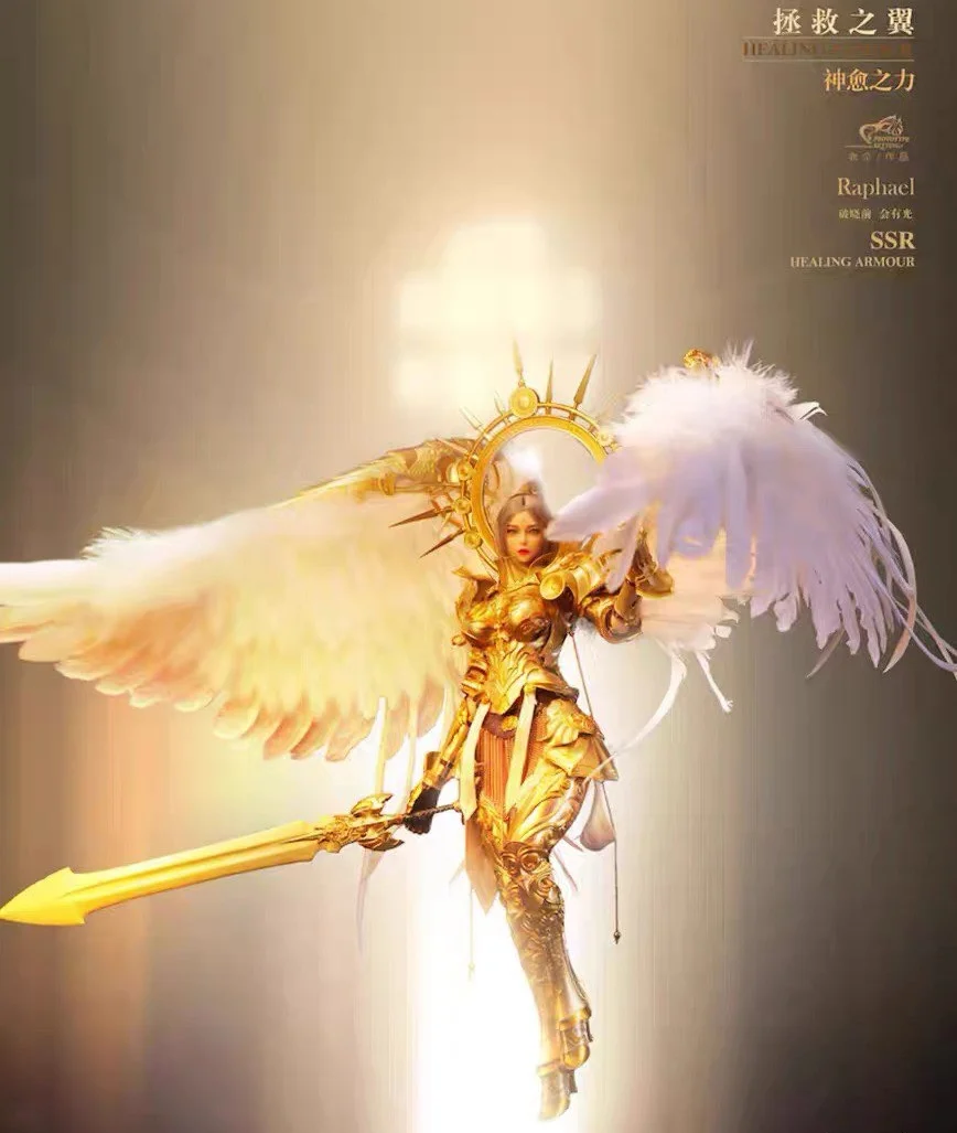 Новый Люцифер 1/12 Lxf2311 Женский Wings Of Dawn - Майкл Архангел Золото Серебро Издание Полный набор 6-дюймовая модель фигурки
Новый Люцифер 1/12 Lxf2311 Женский Wings Of Dawn - Майкл Архангел Золото Серебро Издание Полный набор 6-дюймовая модель фигурки