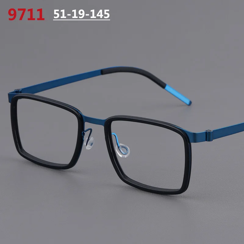 Denmark Brand Square Large Glasses Frame 9711 Mens Women Titanium Screwless Eyeglasses Eyewear Ultralight Rectangle Spectacles
Denmark Brand Square Large Glasses Frame 9711 Mens Women Titanium Screwless Eyeglasses Eyewear Ultralight Rectangle Spectacles