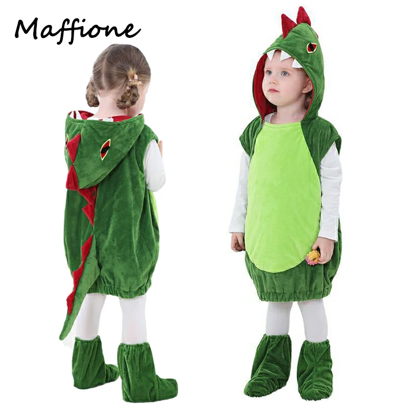 Kids Dinosaurs Cosplay Anime Costume Outfits Boy Girl Cartoon Jumpsuit Shoes Set Clothing Children Halloween Party Disguise Suit
Kids Dinosaurs Cosplay Anime Costume Outfits Boy Girl Cartoon Jumpsuit Shoes Set Clothing Children Halloween Party Disguise Suit