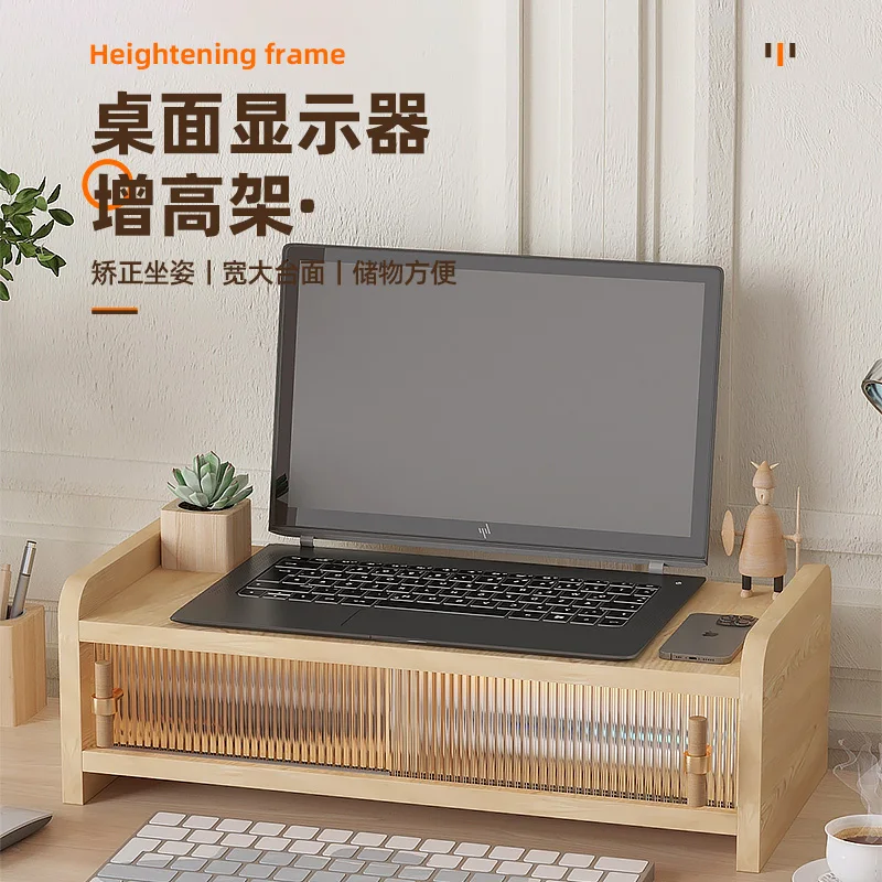 Suitable for5V computer desk heightening rack desktop acrylic transparent storage cabinet shelf office creative monitor screen
Suitable for5V computer desk heightening rack desktop acrylic transparent storage cabinet shelf office creative monitor screen