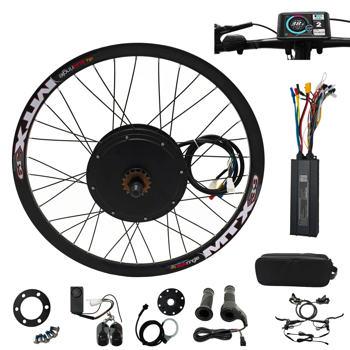 Комплект для переоборудования заднего колеса электровелосипеда 48-72В 3000Вт, 20-29 дюймов
Комплект для переоборудования заднего колеса электровелосипеда 48-72В 3000Вт, 20-29 дюймов