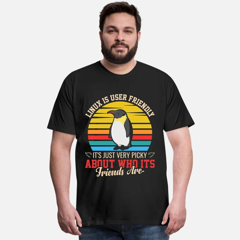 Linux is user-friendly - Cloud Computing Funny Developer Gift t-shirt for Software Engineer Graphic clothes All size Tops
Linux is user-friendly - Cloud Computing Funny Developer Gift t-shirt for Software Engineer Graphic clothes All size Tops