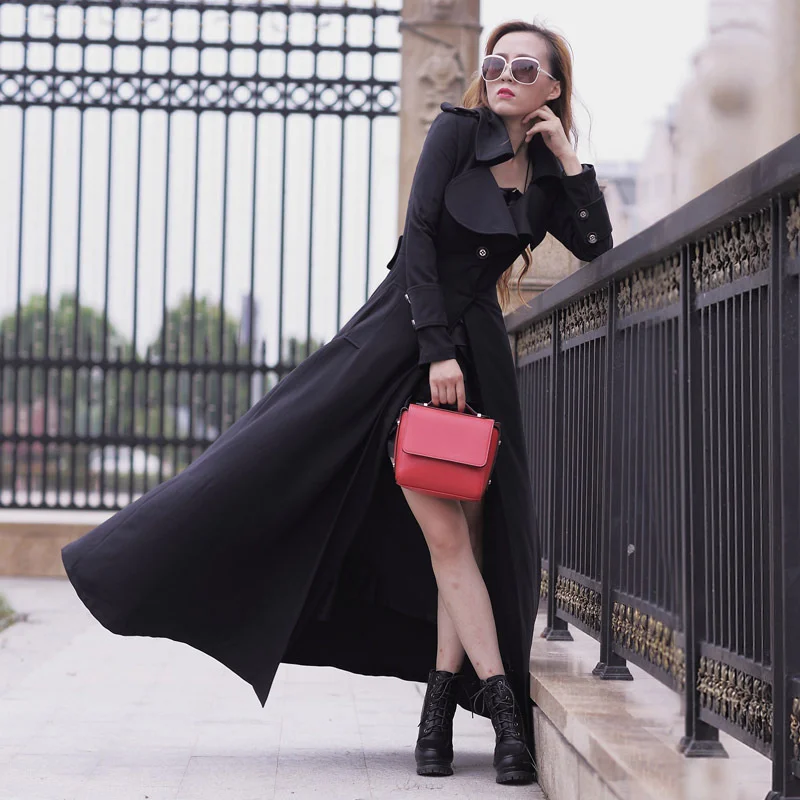 Spring Autumn New Korean 2023 Fashion Slim Windbreaker Coat Female Lapel Single Button Large Size Xlong Trench Jacket Y798
Spring Autumn New Korean 2023 Fashion Slim Windbreaker Coat Female Lapel Single Button Large Size Xlong Trench Jacket Y798