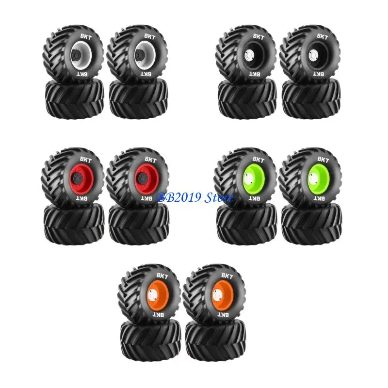 Q0KB Set of 4 Remote Control Wheel Tires for Crawlers Car Model Rubber Wheel Tires for Remote Control Accessories
Q0KB Set of 4 Remote Control Wheel Tires for Crawlers Car Model Rubber Wheel Tires for Remote Control Accessories