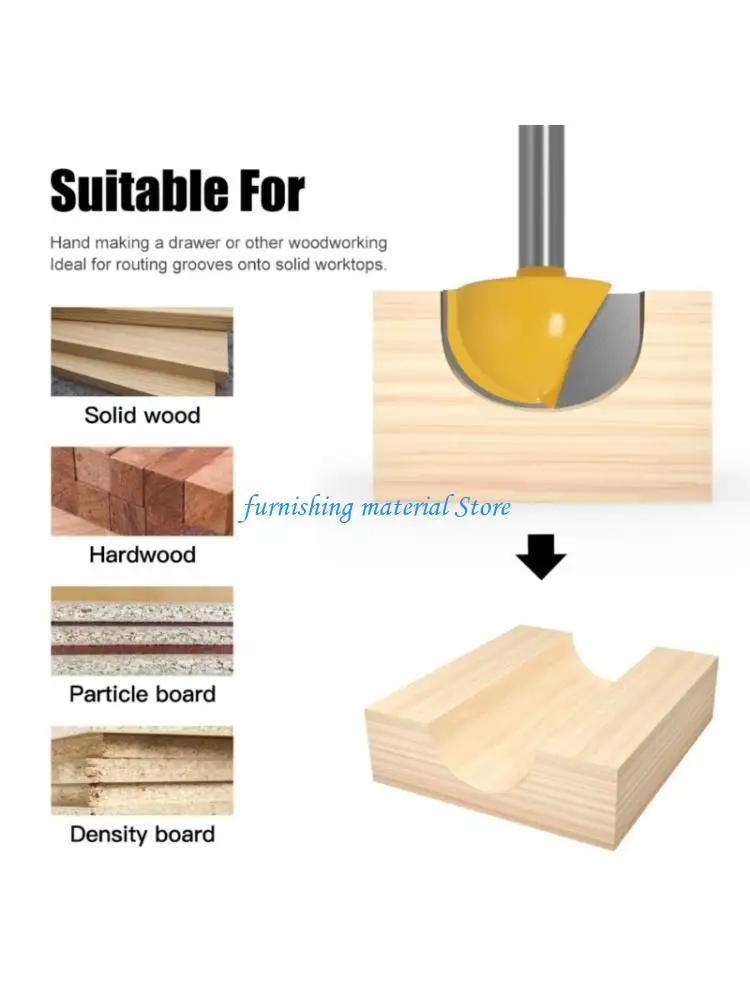 Y5GD High Accuracy 6Mm Shank Carbides Routers Bit For Wood Carving And Milling
Y5GD High Accuracy 6Mm Shank Carbides Routers Bit For Wood Carving And Milling