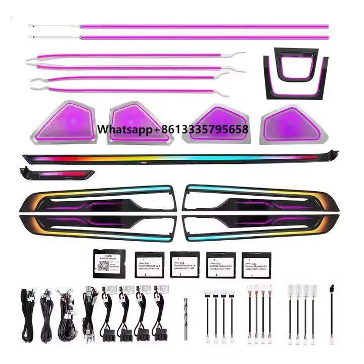 Hot Selling Cheap Dynamic Ambient Light Interior Decoration LED Lighting Trim Accessories for Porsche Cayenne 2024
Hot Selling Cheap Dynamic Ambient Light Interior Decoration LED Lighting Trim Accessories for Porsche Cayenne 2024