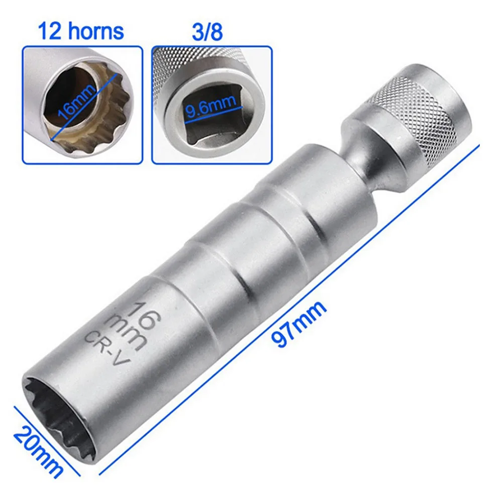 16 мм магнитный тонкостенный шарнир искровая головка 12 угловой гибкий торцевой ключ 3/8 дюйма 12-точечный магнитный рукав инструмент для ремонта автомобиля
16 мм магнитный тонкостенный шарнир искровая головка 12 угловой гибкий торцевой ключ 3/8 дюйма 12-точечный магнитный рукав инструмент для ремонта автомобиля