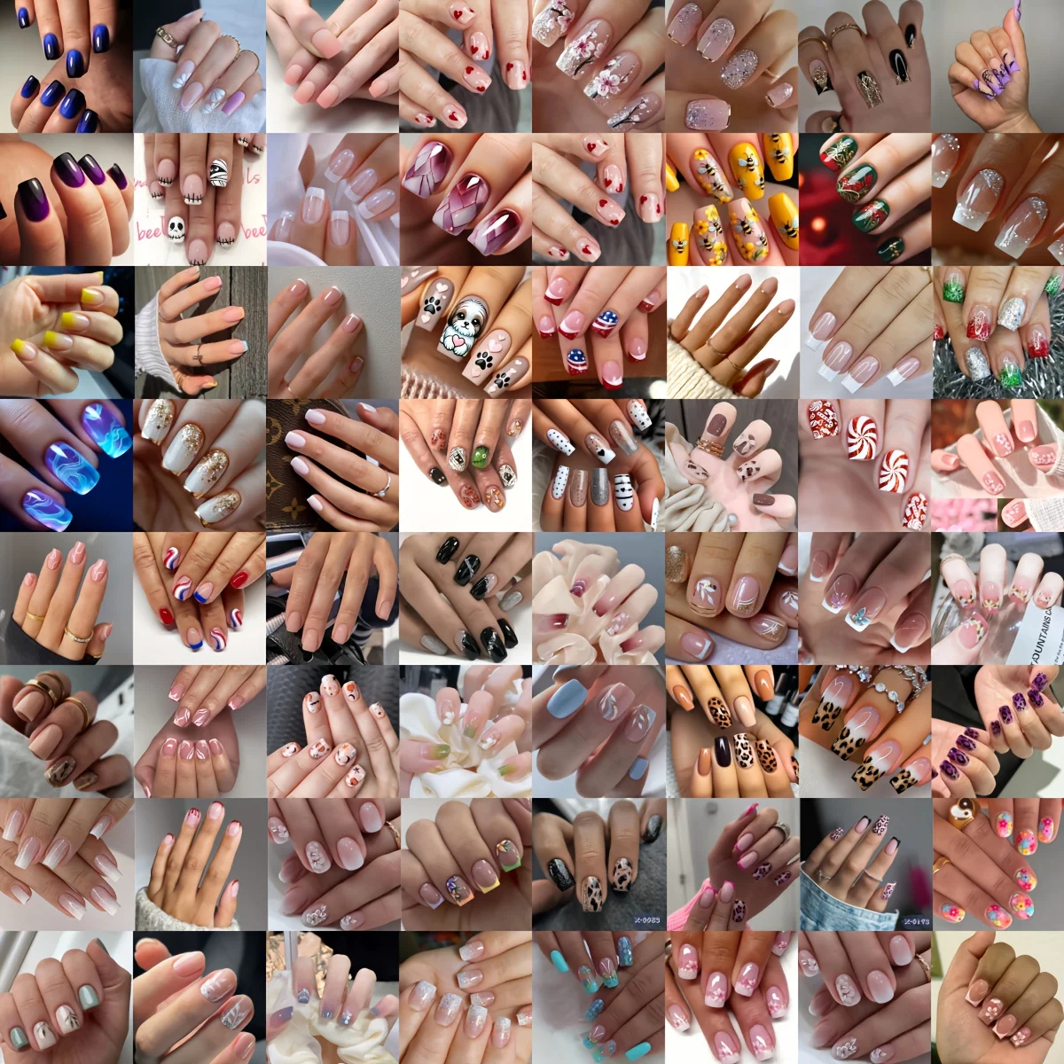 96 pieces of fake nails are fashionable, combining sweet and spicy styles, making them a must-have for lazy people Ships Fast from US Warehouse
96 pieces of fake nails are fashionable, combining sweet and spicy styles, making them a must-have for lazy people Ships Fast from US Warehouse