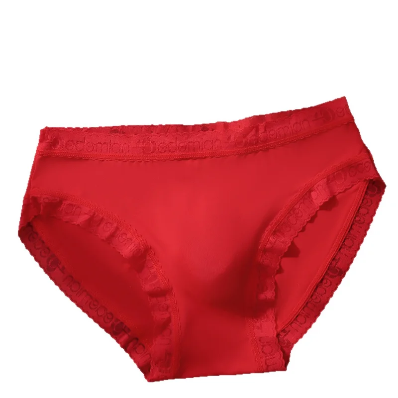 Men's Underwear Seamless Ice Silk Briefs 3d Convex Pouch Panties High Elastic Breathable See Through Lingerie Sissy Feminization
Men's Underwear Seamless Ice Silk Briefs 3d Convex Pouch Panties High Elastic Breathable See Through Lingerie Sissy Feminization