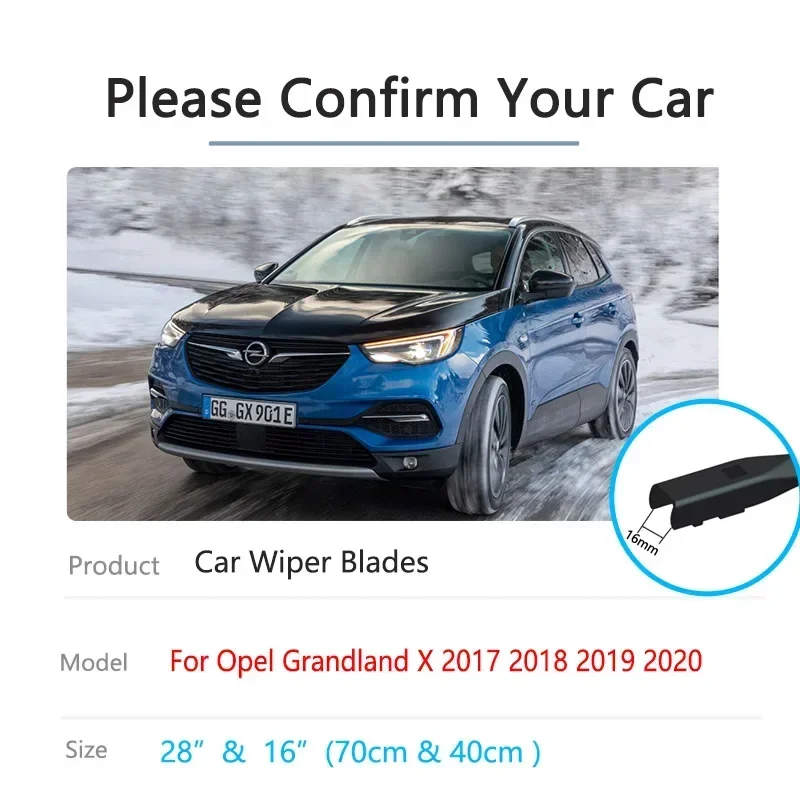 2x for Vauxhall Opel Grandland X 2017 2018 2019 2020 Windshield Wiper Blades Brushes Rubber Strip Refill Hatchback Car Accessory
2x for Vauxhall Opel Grandland X 2017 2018 2019 2020 Windshield Wiper Blades Brushes Rubber Strip Refill Hatchback Car Accessory