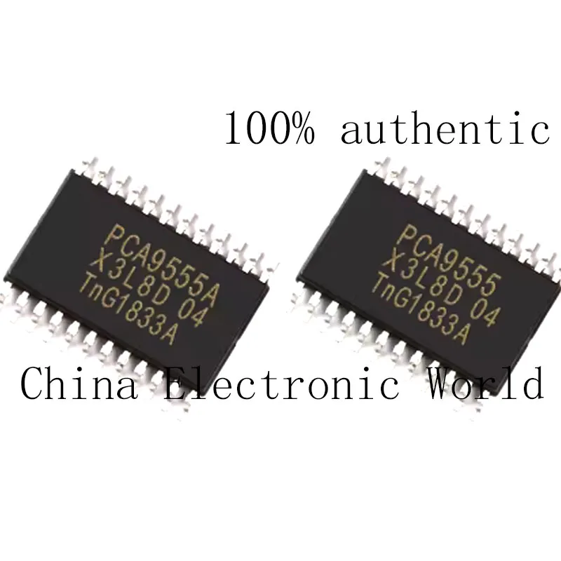 10 Pca9555Pwr Original Genuine Patch Tssop24 Extender Logic Chip Ic Silk Screen Pca9555A
10 Pca9555Pwr Original Genuine Patch Tssop24 Extender Logic Chip Ic Silk Screen Pca9555A