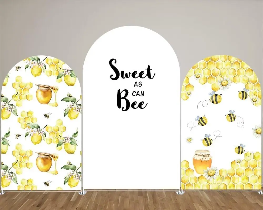 LS Custom 2-Sided Sweet Bee Lemon Honey Kids Birthday Baby Shower Wedding Cover Chiara Arch Wall Background Decor Backdrop 
LS Custom 2-Sided Sweet Bee Lemon Honey Kids Birthday Baby Shower Wedding Cover Chiara Arch Wall Background Decor Backdrop
