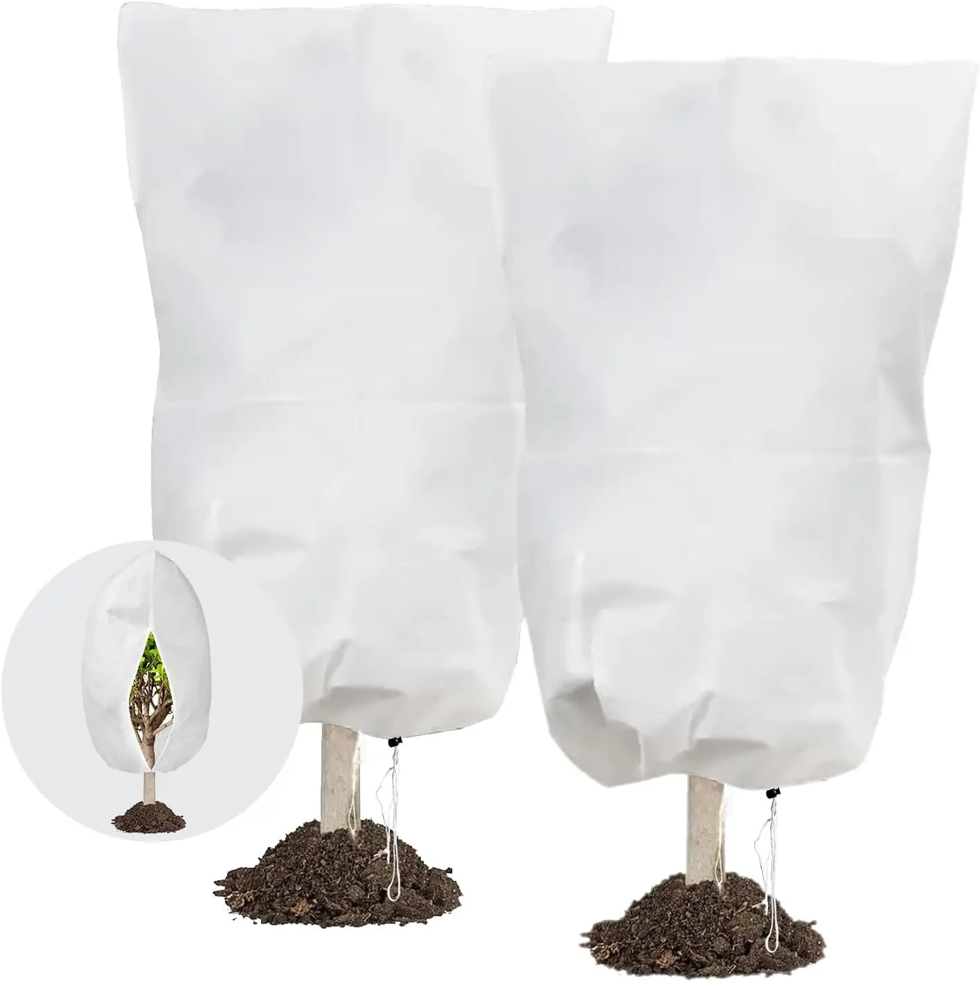 Многоразовая укрывная ткань от инея с завязками, 78 x 98 дюймов, для защиты растений зимой, легкая и прочная, 2 штуки в упаковке
Многоразовая укрывная ткань от инея с завязками, 78 x 98 дюймов, для защиты растений зимой, легкая и прочная, 2 штуки в упаковке