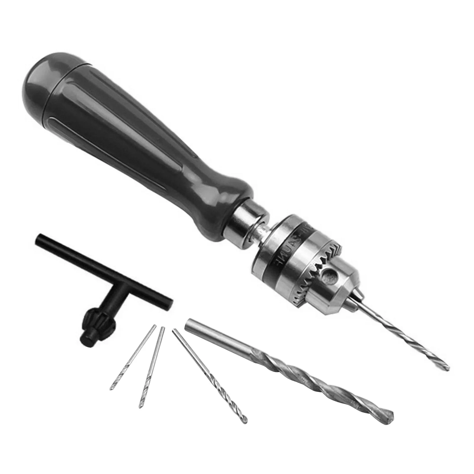 Hand Drill Bits Set 7 in 1 Manual Tool Pin Vises with 5 Pcs Twist Drill Bits Chuck Key Hollow Storage Box 0.6-6mm Precision Clam
Hand Drill Bits Set 7 in 1 Manual Tool Pin Vises with 5 Pcs Twist Drill Bits Chuck Key Hollow Storage Box 0.6-6mm Precision Clam