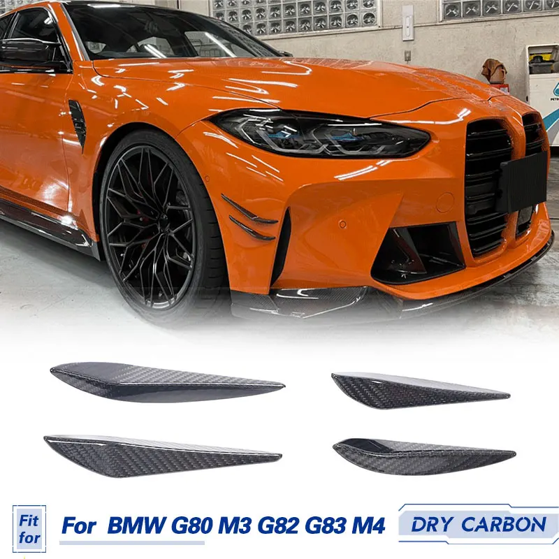 Автомобильный передний бампер Canards Prepreg Dry Carbon для BMW G80 M3 G82 G83 M4 2021 2022, гоночные передние боковые разделители, плавники, обвесы
Автомобильный передний бампер Canards Prepreg Dry Carbon для BMW G80 M3 G82 G83 M4 2021 2022, гоночные передние боковые разделители, плавники, обвесы