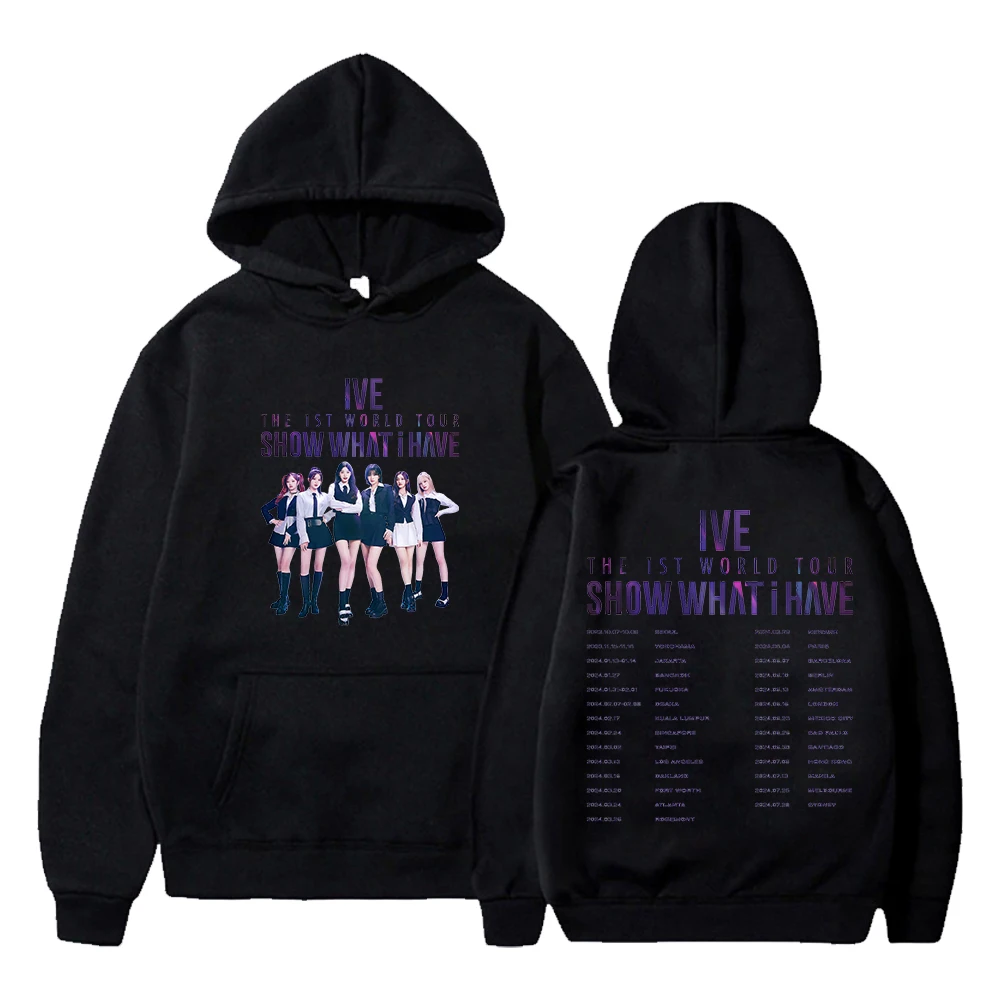 IVE World Tour Show What I Have Hoodies Women Men Kpop Fashion Sweatshirt IVE Yujin Gaeul Wonyoung LIZ Rei Leeseo Print Hoodie
IVE World Tour Show What I Have Hoodies Women Men Kpop Fashion Sweatshirt IVE Yujin Gaeul Wonyoung LIZ Rei Leeseo Print Hoodie