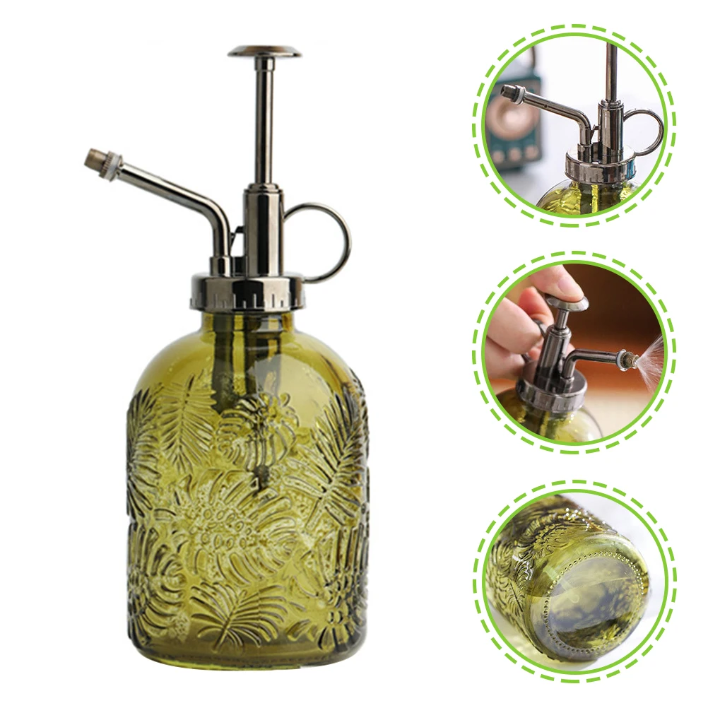 Plant Mister Watering Can Spray Bottle for Plants Flower High Capacity Green Glass
Plant Mister Watering Can Spray Bottle for Plants Flower High Capacity Green Glass
