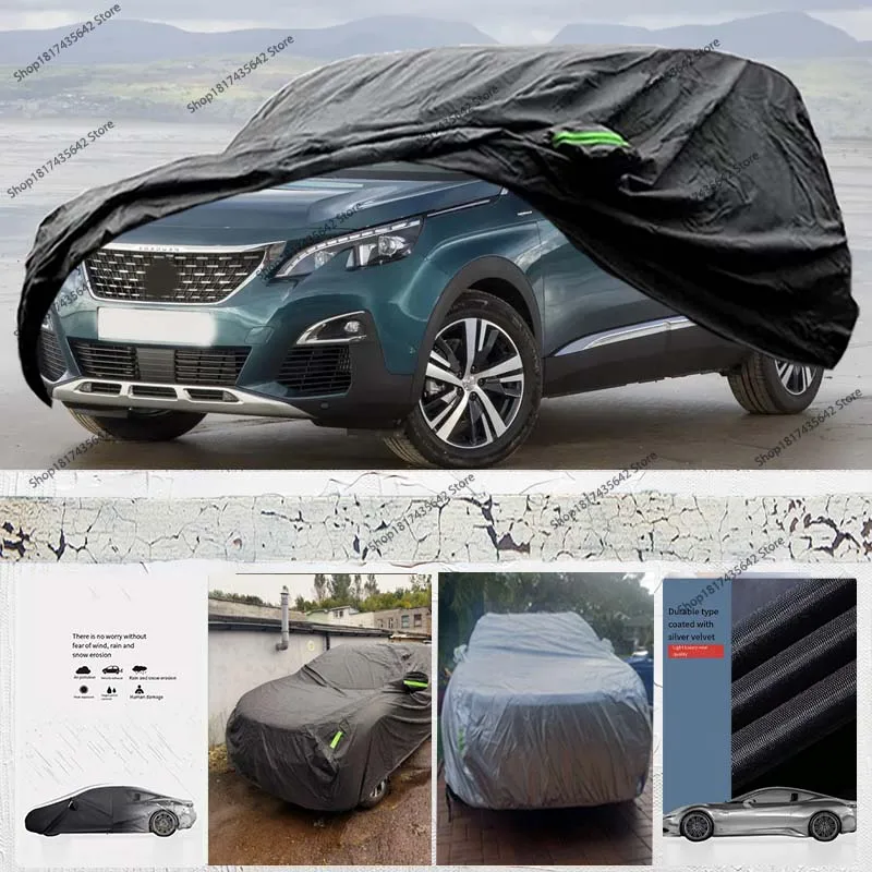 Автомобильный чехол для Peugeot 5008 2017-2023 210, уличный полный автомобильный чехол, автомобильный всепогодный водонепроницаемый ветрозащитный чехол 
Автомобильный чехол для Peugeot 5008 2017-2023 210, уличный полный автомобильный чехол, автомобильный всепогодный водонепроницаемый ветрозащитный чехол
