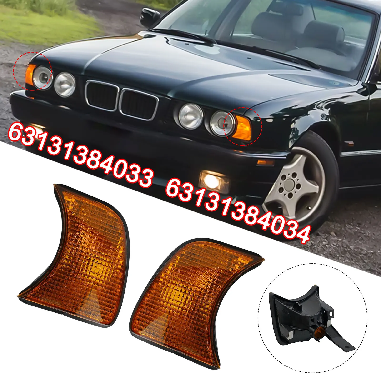 Замена углового освещения Совместима со всеми моделями серий BMW Five от Nineteen Eighty Nine to Ninety Five
Замена углового освещения Совместима со всеми моделями серий BMW Five от Nineteen Eighty Nine to Ninety Five