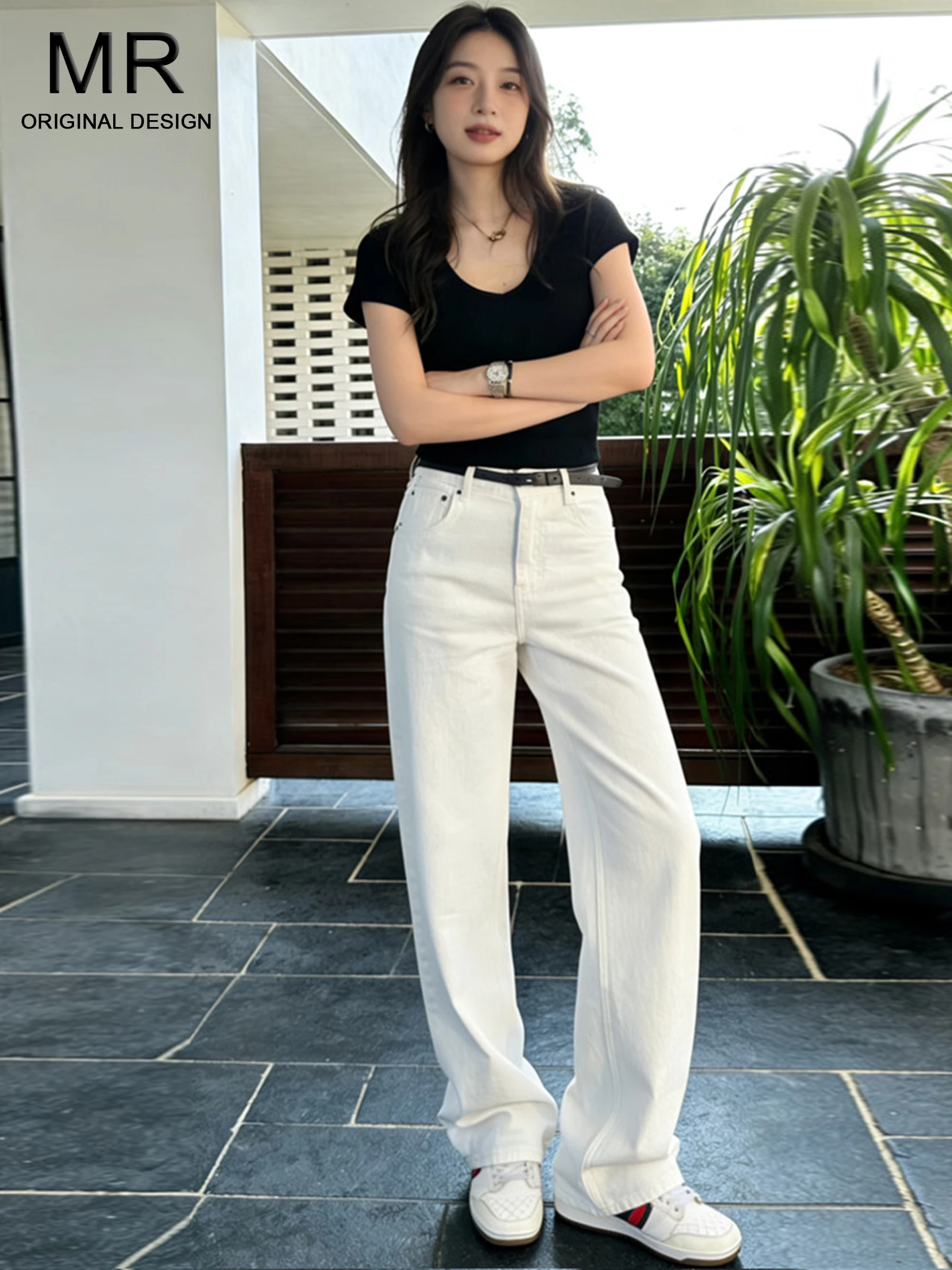 White American Minimalist High Waist Straight Leg Denim Jeans Women Summer Hot Girl Loose Slim Wide Leg Pants Casual Style
White American Minimalist High Waist Straight Leg Denim Jeans Women Summer Hot Girl Loose Slim Wide Leg Pants Casual Style