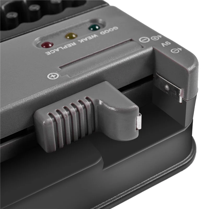 AC88-3X Держатель-органайзер для хранения аккумуляторов с тестером — стойка для аккумуляторов для AAA AA C D 9 В и маленьких аккумуляторов для часов 
AC88-3X Держатель-органайзер для хранения аккумуляторов с тестером — стойка для аккумуляторов для AAA AA C D 9 В и маленьких аккумуляторов для часов