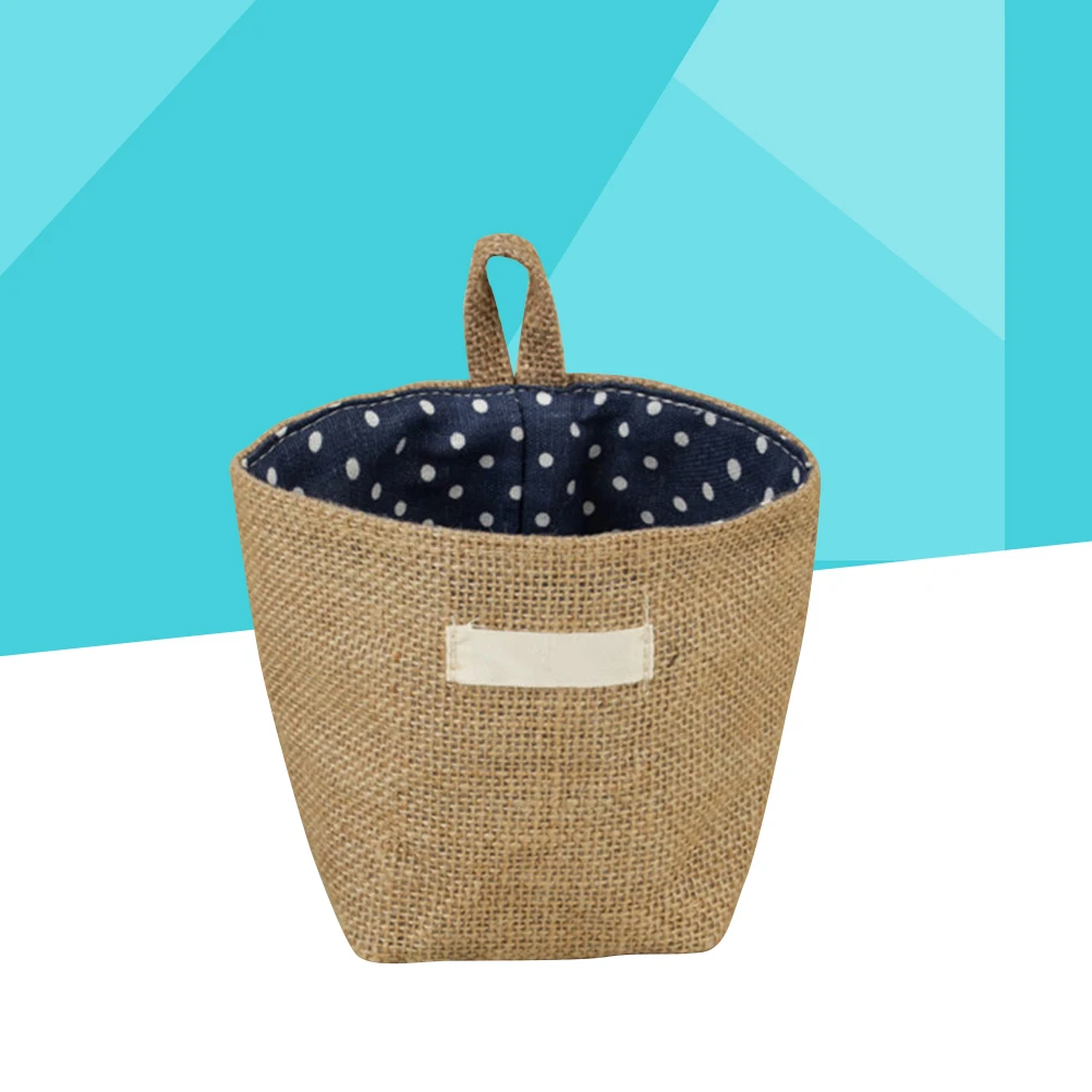 Hanging Storage Bag Small Baskets Fabric Flower Pot Jute Striped Sacks Wall Mount Eco Friendly Breathable Material Home
Hanging Storage Bag Small Baskets Fabric Flower Pot Jute Striped Sacks Wall Mount Eco Friendly Breathable Material Home