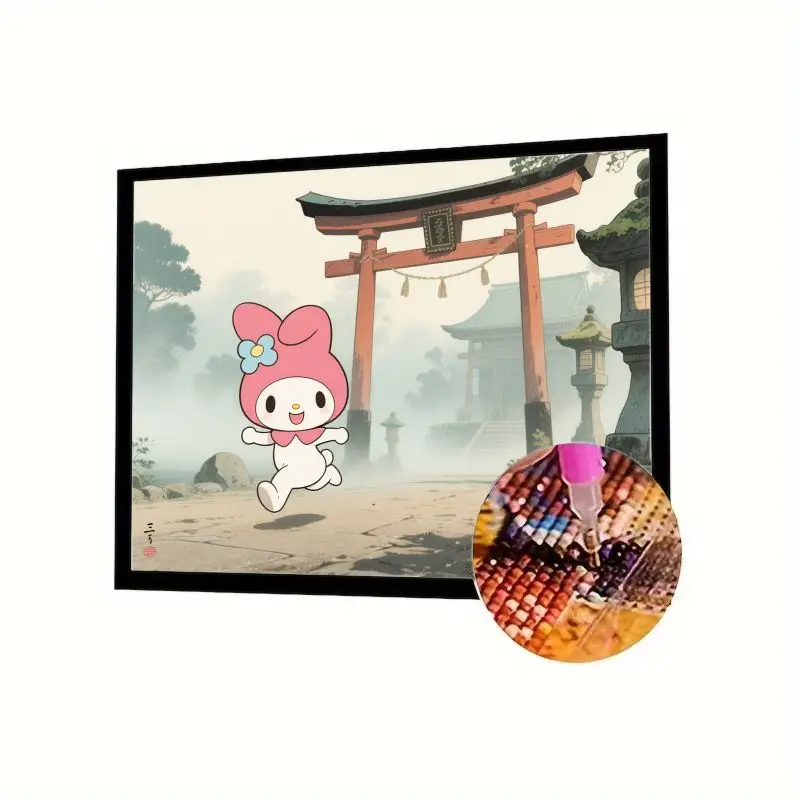 1 шт. My Melody Sanrio 5D Diamond Painting Kit - Cute Kawaii My Melody Running Japanese Shrine Torii Gate Full Drill DIY Diamond A
1 шт. My Melody Sanrio 5D Diamond Painting Kit - Cute Kawaii My Melody Running Japanese Shrine Torii Gate Full Drill DIY Diamond A