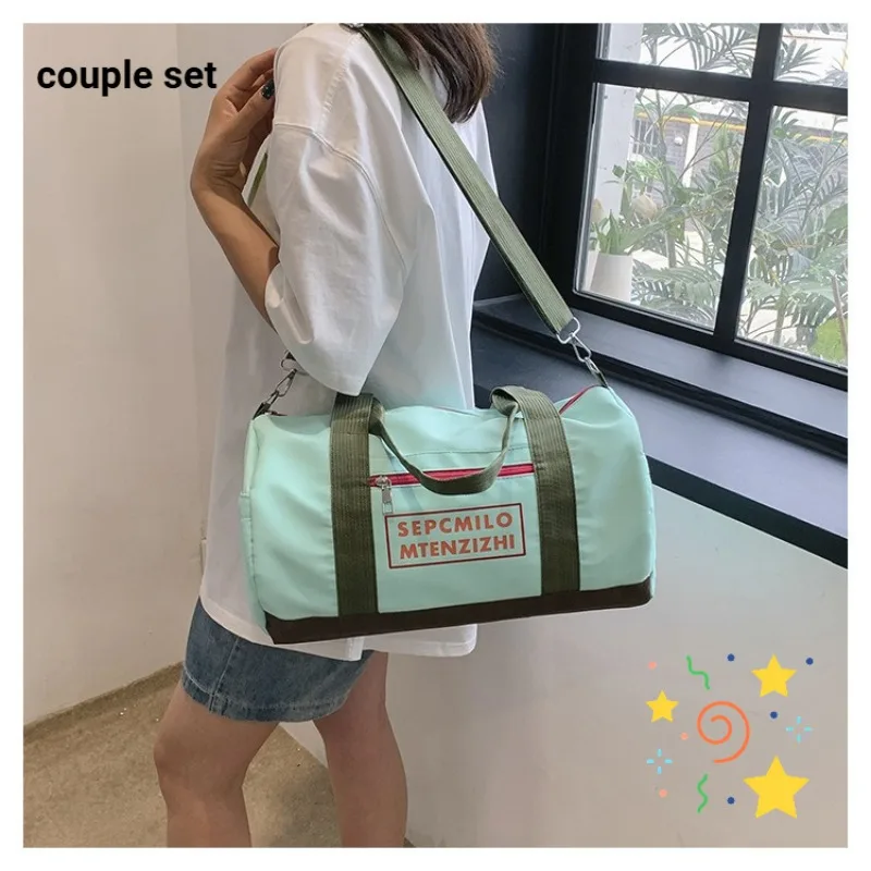 Korean version sports and fitness bag for couples, fashionable and casual travel bag, crossbody bag, commuting storage
Korean version sports and fitness bag for couples, fashionable and casual travel bag, crossbody bag, commuting storage