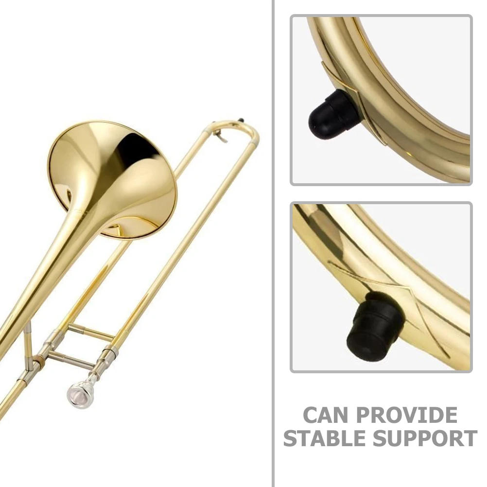 6Pcs Trombone Slide Rubber End Protectors Bumper Pads Easy Setup Secure Fit Longevity for Musical Instruments Stop Slider 
6Pcs Trombone Slide Rubber End Protectors Bumper Pads Easy Setup Secure Fit Longevity for Musical Instruments Stop Slider