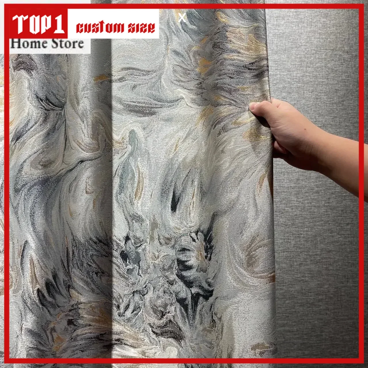 European Jacquard Luxury Curtains For Living Room And Bedroom New Gold High Precision Window Kitchen Tulle Custom Blackout
European Jacquard Luxury Curtains For Living Room And Bedroom New Gold High Precision Window Kitchen Tulle Custom Blackout