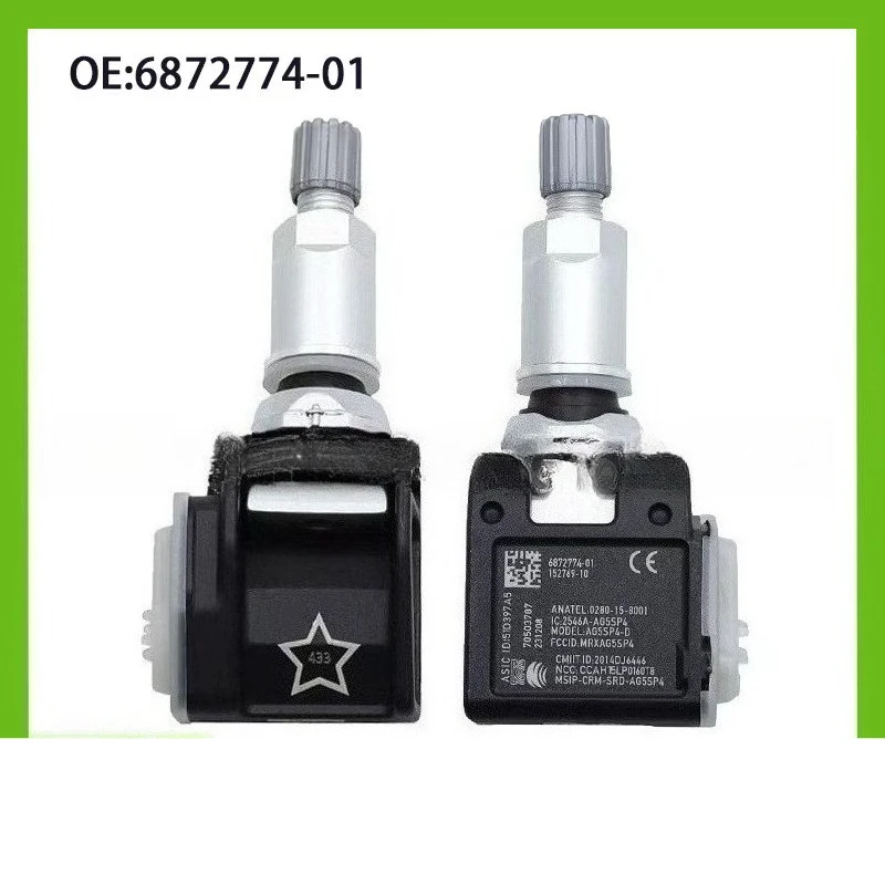 36106872774 6872774-01 4pcs Tire Pressure Sensor for Mercedes-Benz GLC E300
36106872774 6872774-01 4pcs Tire Pressure Sensor for Mercedes-Benz GLC E300