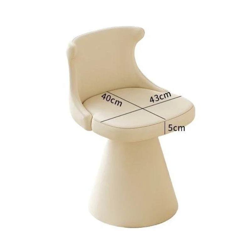 Rotating makeup girls bedroom premium stool dressing backrest light luxury retro style dresser manicure chair
Rotating makeup girls bedroom premium stool dressing backrest light luxury retro style dresser manicure chair