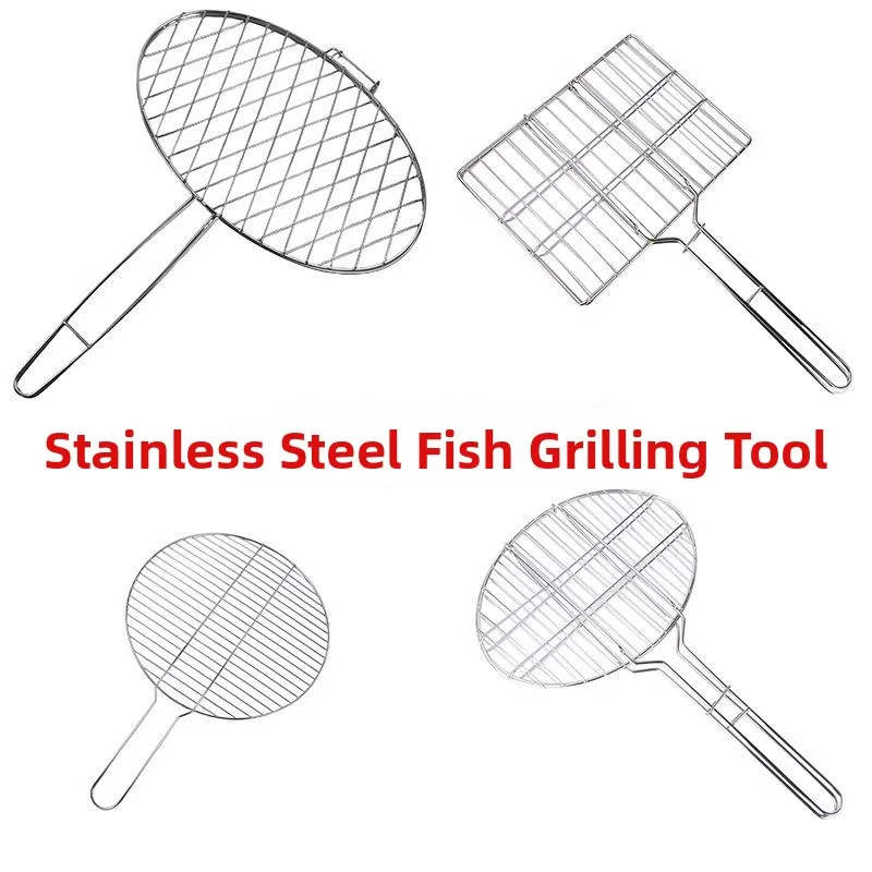 Stainless Steel BBQ Grill Commercial Large Fish Fisherman's Net Clamp round Clamp Chongqing WanZhou Grilled Fish Net Clamp
Stainless Steel BBQ Grill Commercial Large Fish Fisherman's Net Clamp round Clamp Chongqing WanZhou Grilled Fish Net Clamp