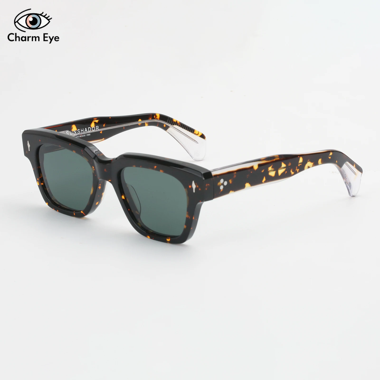 Luxury Brand Original Men Sunglasses Thick Acetate Handmade Eyewear Designer Top Quality Women Outdoor UV400 Protective Glasses
Luxury Brand Original Men Sunglasses Thick Acetate Handmade Eyewear Designer Top Quality Women Outdoor UV400 Protective Glasses