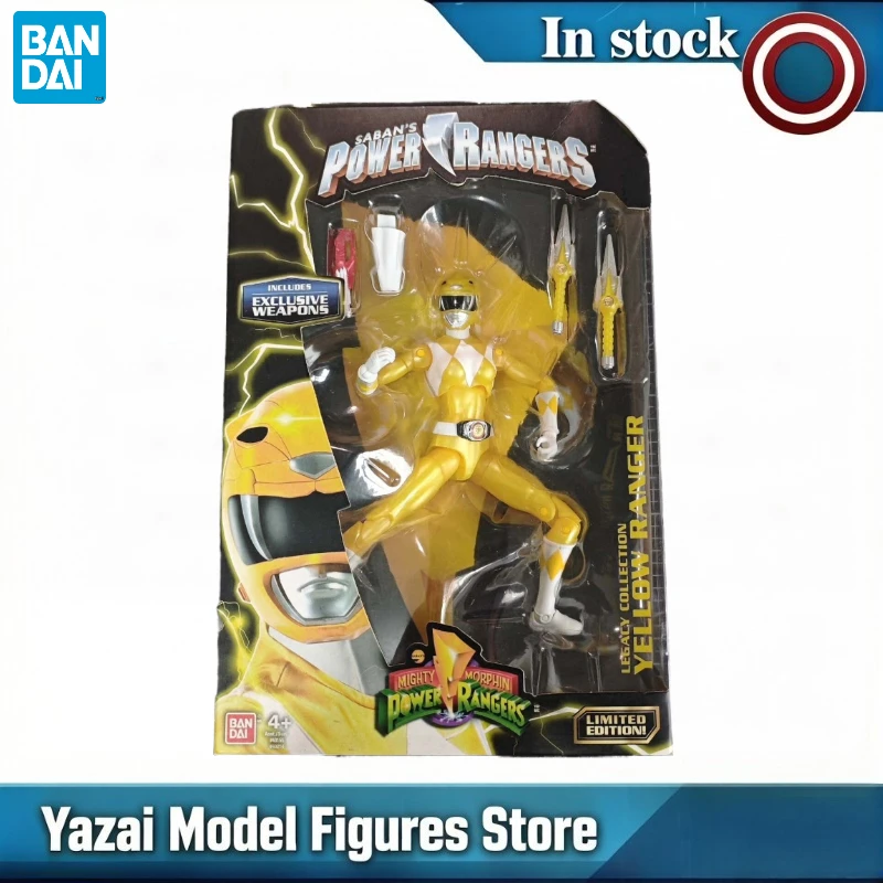 Original Bandai POWER RANGERS YELLOW RANGER Anime Figure Toys Gift Model
Original Bandai POWER RANGERS YELLOW RANGER Anime Figure Toys Gift Model