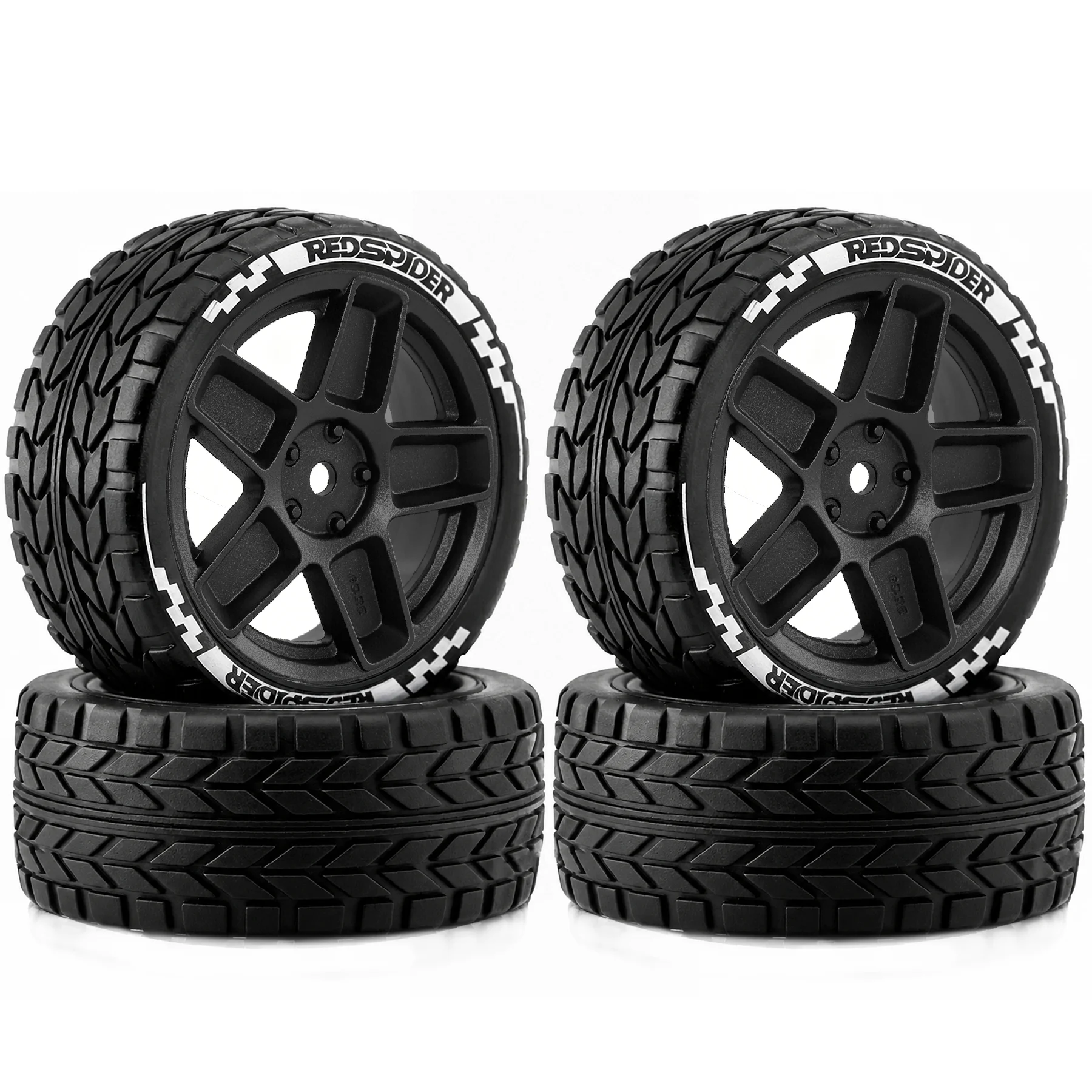 12mm Hub Wheel Rims with Hard Plastic Tires for RC 1:10 Drift Car Color Black, 1/10 RC Tires and Wheels for 1/10 Redcat HSP HPI RC Drift Cars
12mm Hub Wheel Rims with Hard Plastic Tires for RC 1:10 Drift Car Color Black, 1/10 RC Tires and Wheels for 1/10 Redcat HSP HPI RC Drift Cars